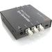 Blackmagic Design Mini Converter Sync Generator, a professional sync generator that provides tri-level sync and black burst signals for video systems. Ideal for multi-camera or broadcast setups, it supports SD, HD, and 4K video formats, ensuring precise synchronization in production environments.