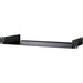 The Blackmagic Design Universal Rack Shelf (model CONVNTRM/YA/RSU) is a 1 RU rack-mountable shelf designed to accommodate various Blackmagic devices. It supports 1/3, 1/2, and 2/3 rack-width units, allowing users to securely rack-mount combinations of devices such as HyperDeck Studio Minis, Teranex Mini Converters, Web Presenters, and ATEM TV Studio HD. The shelf includes blanking plates and mounting screws for easy installation. 
