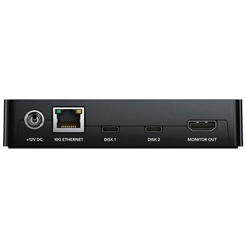 Blackmagic Cloud Pod (DWCLDAPOD) – USB-C disk hosting with 10G Ethernet, cloud synchronization, real-time monitoring, and portable design for professional use.