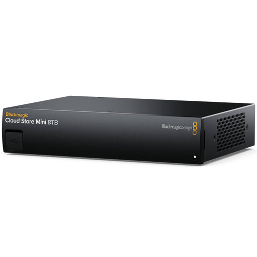 Blackmagic Cloud Pod (DWCLDECLDMINI08) – USB-C disk hosting with 10G Ethernet, cloud synchronization, real-time monitoring, and portable design for professional use.