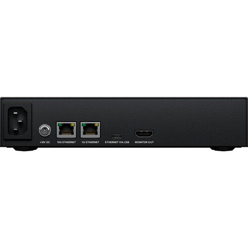 Blackmagic Cloud Pod (DWCLDECLDMINI08) – USB-C disk hosting with 10G Ethernet, cloud synchronization, real-time monitoring, and portable design for professional use.