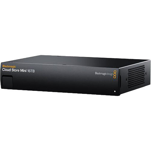 Blackmagic Cloud Pod (DWCLDECLDMINI16) – USB-C disk hosting with 10G Ethernet, cloud synchronization, real-time monitoring, and portable design for professionals.