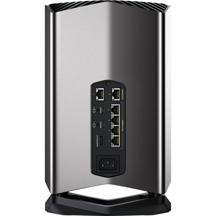 Blackmagic Cloud Store (DWCLDICLD320) – 320TB network storage with 10G Ethernet, Dropbox cloud sync, HDMI monitoring, and a portable design for professionals.