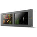 Blackmagic Design HDL-SMTWSCOPEDUO4K2 SmartScope Duo 4K 2 with dual 8-inch LCD monitors, auto-sensing SDI inputs, waveform displays, and tally support.