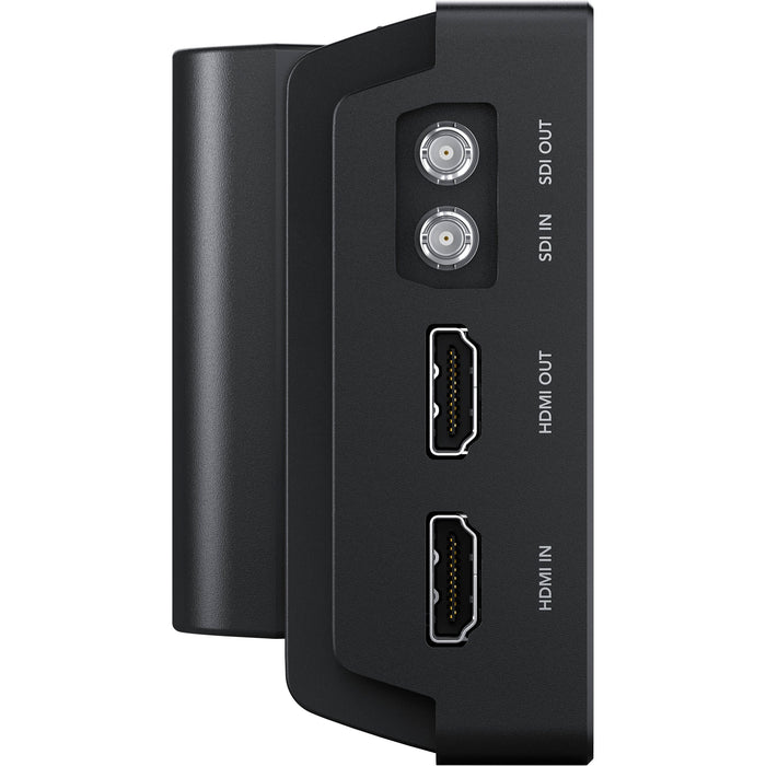 Blackmagic Design HYPERD/AVIDA03/5 Video Assist 5" 3G with 5-inch touchscreen, 3G-SDI and HDMI inputs, ProRes/DNx recording, and audio monitoring.