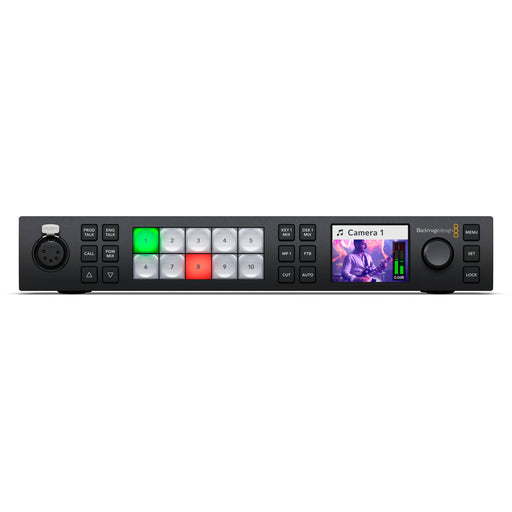 SWATEMSCN22ME14K live production switcher with 4K support, advanced video mixing, and professional broadcast capabilities for high-quality live event production.