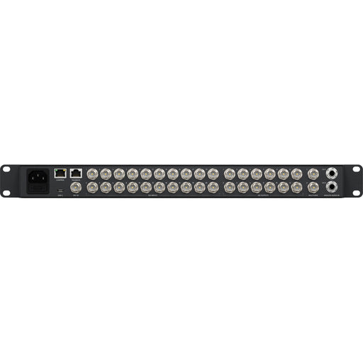 SWATEMSCN22ME24K live production switcher with 4K support, featuring 24 inputs, advanced video mixing capabilities, and professional broadcast features for high-quality live event production.