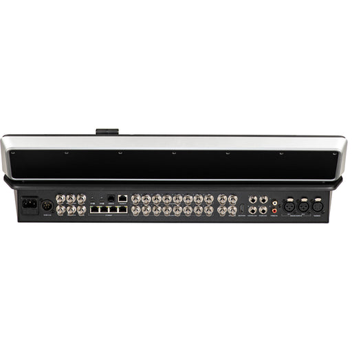 SWATEMTVSTA/HD08 - A versatile and compact live production switcher featuring 8 SDI inputs and outputs, built-in media players, 4 keyers, and a range of professional broadcast tools, ideal for live streaming and studio productions.