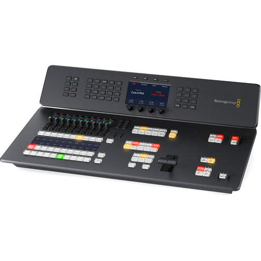 SWATEMTVSTCHD08ISO - A versatile live production switcher with 8 SDI inputs and outputs, built-in media players, advanced keying features, and ISO recording capabilities for professional broadcasting and live streaming.