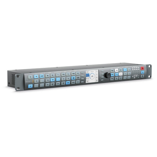 Blackmagic Design Teranex Express is a professional broadcast converter supporting SD, HD, and Ultra HD formats. It features 12G-SDI and 6G-SDI inputs/outputs, 16-channel audio, and high-quality 10-bit image processing, ideal for live and studio conversions.