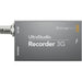 Blackmagic Design UltraStudio HD Mini, a compact Thunderbolt 3 capture and playback device featuring 3G-SDI, HDMI, and analog inputs, supporting video capture up to 1080p60 for professional broadcast and post-production workflows.