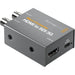 Blackmagic Design Micro Converter HDMI to SDI 3G with power supply, a compact video converter designed to convert HDMI signals to 3G-SDI. Includes an external power supply for reliable operation in broadcast and production environments, supporting HD resolutions up to 1080p60.