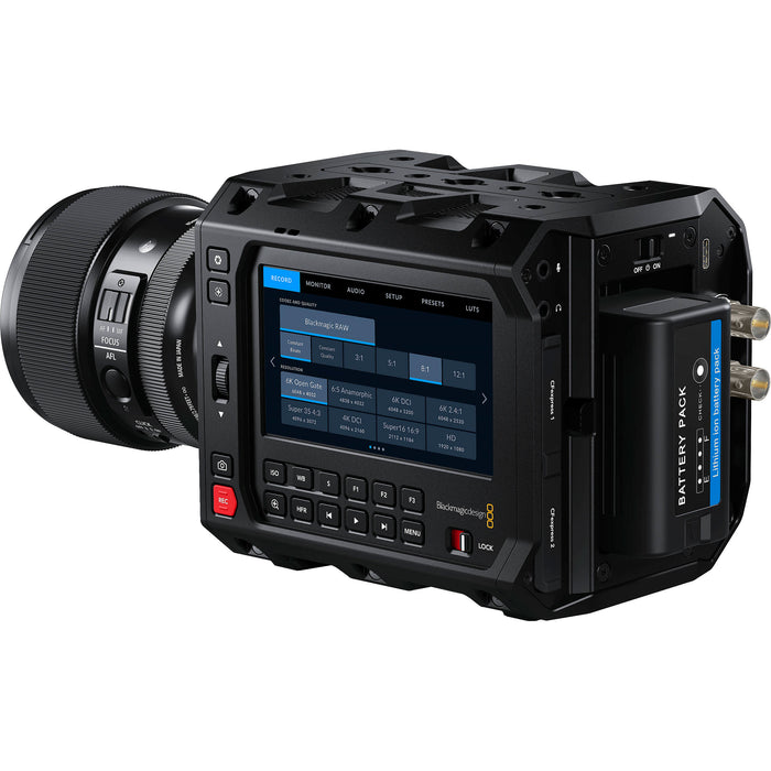 CINECAMCPYXA60LFL Blackmagic Design 4K Cinema Camera – Professional Digital Camera for Filmmaking and Video Production