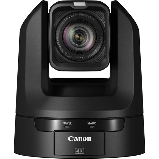 Canon CR-N300 PTZ Camera in Black – 4K UHD resolution, 20x optical zoom, advanced autofocus, and IP streaming for professional video production.