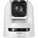 Canon CR-N300W PTZ Camera in White – 4K UHD resolution, 20x optical zoom, advanced autofocus, and IP streaming for professional video production.