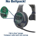 Eartec EVADE EVXDR dual-ear wireless remote headset with built-in transceiver, 270° swivel boom mic, and adjustable headband for full-duplex communication.