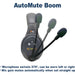Eartec EVADE EVXSR single-ear wireless remote headset with built-in transceiver, adjustable boom mic, and light-industrial design.