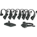 Hollyland Solidcom C1-8S full-duplex wireless DECT intercom system with eight headsets