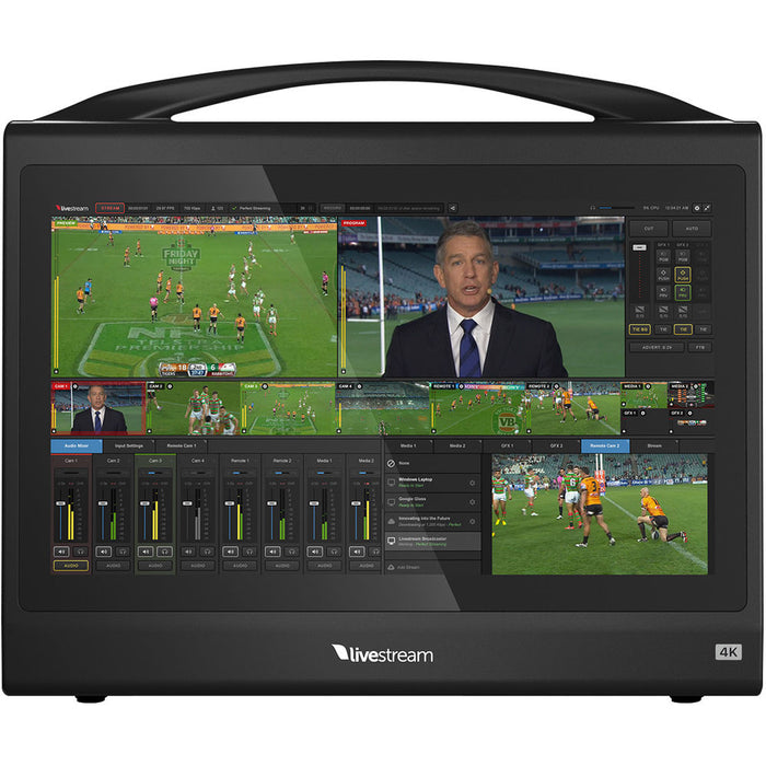 Livestream LS-HD550-4K Production Switcher – 4K UHD Video Switcher for Live Streaming and Professional Broadcasts