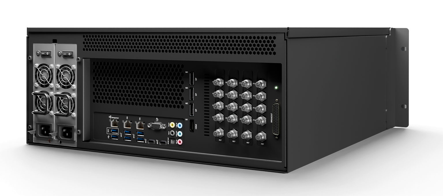 QuickLink StudioPro-16 remote production studio with 16-channel 4K support