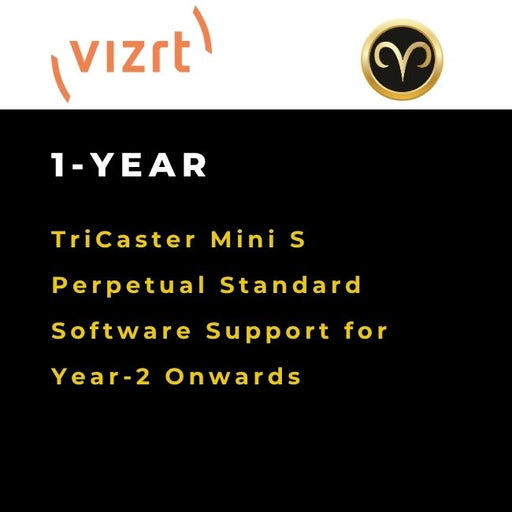 Vizrt TriCaster Mini S Standard Support Year 2 License