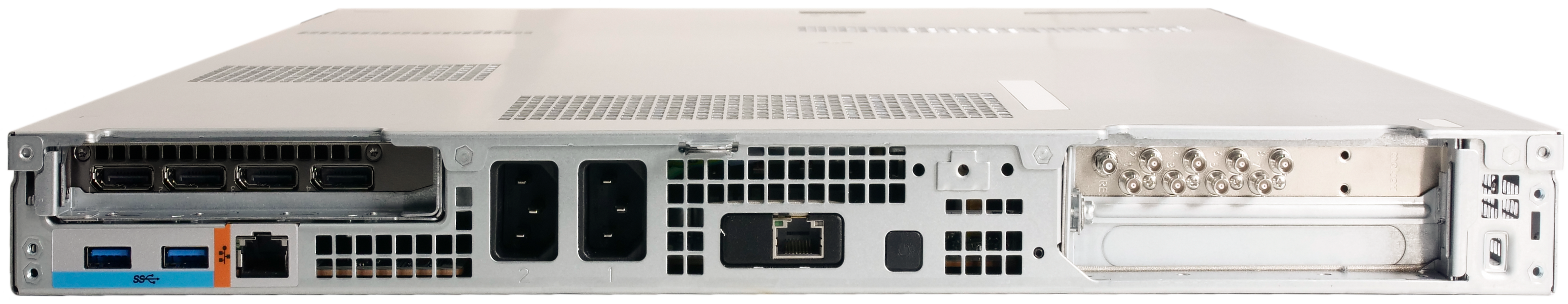 TriCaster Vizion TCVIZION1RU8IO professional 1RU live production system with 8-input 12G SDI capability, ideal for advanced broadcasting and streaming workflows