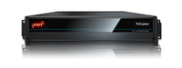 TriCaster TC1 professional live production system housed in a sleek 2RU rackmount chassis, featuring multiple SDI and NDI inputs, real-time streaming, 4K UHD support, built-in media playback, virtual sets, advanced audio mixing, and an intuitive control interface for seamless multi-camera broadcasting and live production workflows.