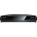 The Vizrt TriCaster TC410 Plus is a 2U rack-mounted integrated video production system designed for live and on-demand multi-platform productions. It features a sleek black chassis with a front panel displaying the TriCaster logo and ventilation grilles on the sides. The rear panel is equipped with various input and output connections, including SDI, HDMI, and network ports, facilitating versatile connectivity options. This compact unit is suitable for small to mid-sized production environments, offering pr
