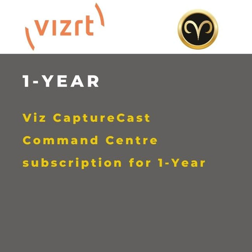 Vizrt Viz CaptureCast Command Centre Subscription interface for lecture and event capture control