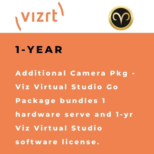 Vizrt Viz Virtual Studio Go Additional Camera Package - Model VVSGPNAY1