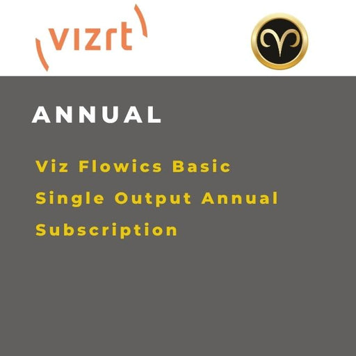 Vizrt Viz Flowics Platform Onboarding Level 3 training interface with advanced workflow support
