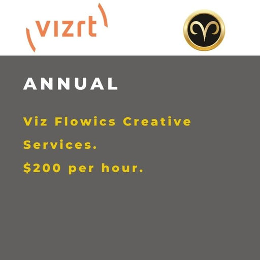Vizrt Viz Flowics Platform Onboarding Level 3 training interface with advanced workflow support