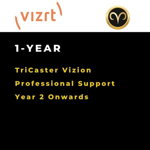 TriCaster Vizion Professional Support 2nd Year onwards