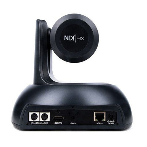 AIDA Imaging PTZ-NDI-X18B Full HD NDI|HX Broadcast PTZ Camera with 18x Optical Zoom in Black