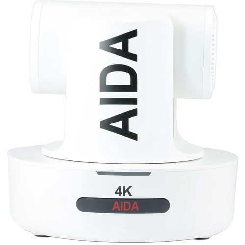AIDA Imaging PTZ4K-NDI-X12W 4K NDI HX PTZ Conference Camera with 12x Optical Zoom in White