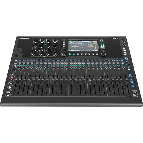 Allen & Heath Qu-6 38-input digital mixer with 25 motorized faders and 7-inch touchscreen
