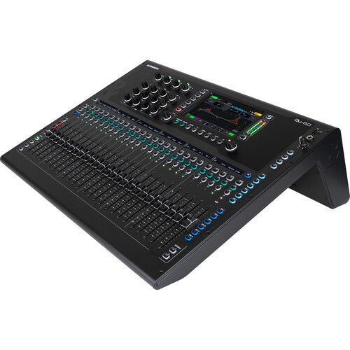 Allen & Heath Qu-6D digital mixer with 38 inputs, 25 motorized faders, 7-inch touchscreen and Dante networking
