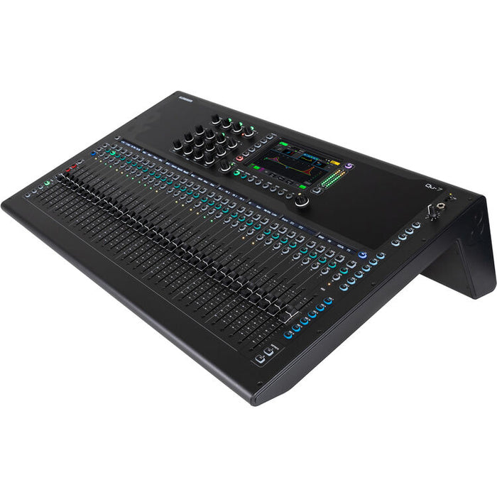 Allen & Heath Qu-7 38-input digital mixer with 34 motorized faders and 7-inch touchscreen