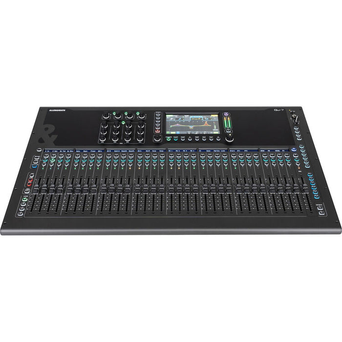 Allen & Heath Qu-7 38-input digital mixer with 34 motorized faders and 7-inch touchscreen