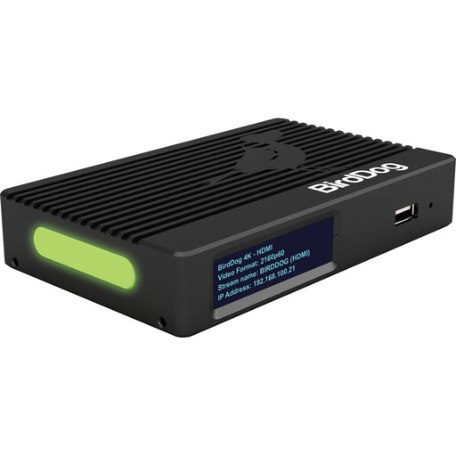 BirdDog BD4KHDMI 4K NDI Encoder/Decoder with HDMI, a high-performance video streaming solution for broadcast-quality production.