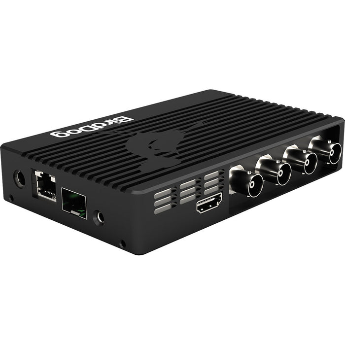 BirdDog BD4KQUAD 4K Quad NDI Encoder/Decoder front and rear view