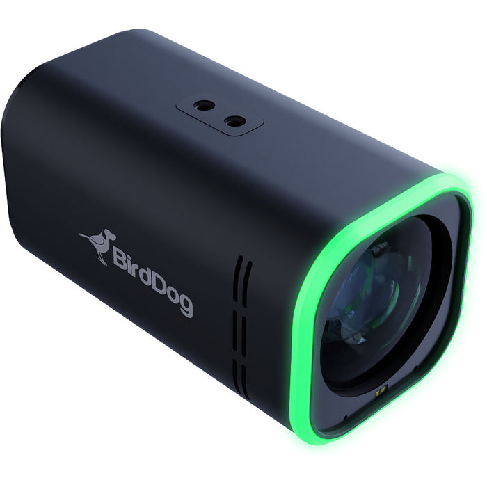BirdDog BDMKU12XB 12X UHD PTZ Camera – Black, professional 4K PTZ camera with NDI, AI tracking, and 12x optical zoom