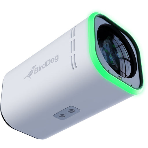 BirdDog BDMKU12XW 12X UHD PTZ Camera – White, professional 4K PTZ camera with NDI, AI tracking, and 12x optical zoom.