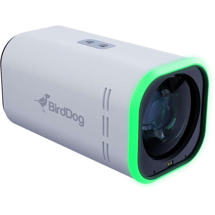 BirdDog BDMKU12XW 12X UHD PTZ Camera – White, professional 4K PTZ camera with NDI, AI tracking, and 12x optical zoom.