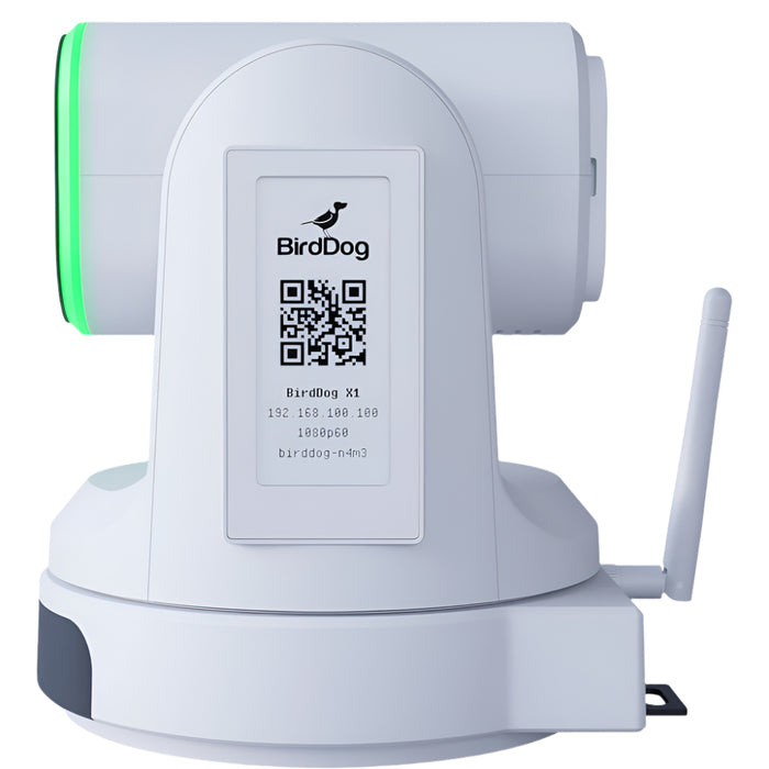 Birddog X1 PTZ Camera BDX1B – White - Professional Full NDI® PTZ Camera with 10x Optical Zoom