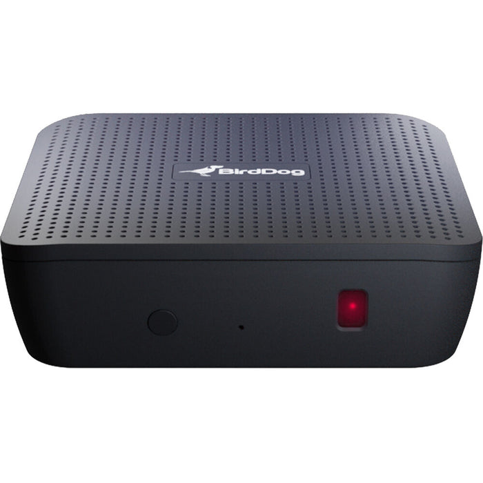 BirdDog PLAY 4K NDIÂ® Player connected to a display via HDMI