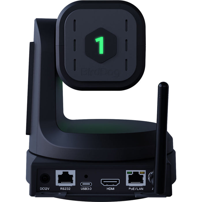 BirdDog X1 Ultra PTZ Camera in black with 12x zoom