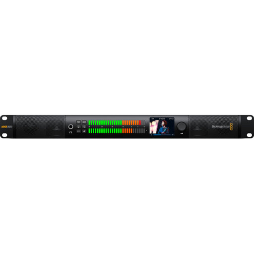 The Blackmagic Audio Monitor 12G G3 is a professional audio monitoring solution with support for 12G-SDI, offering high-quality audio monitoring for 4K video workflows.