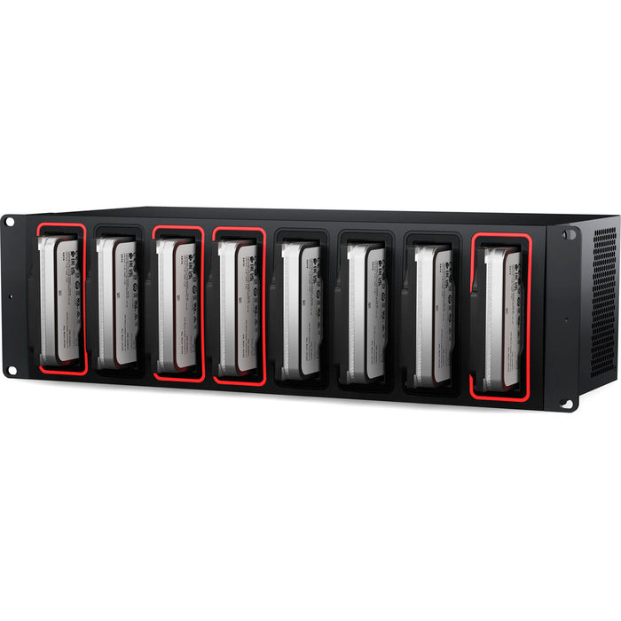 Blackmagic Design Cloud Backup 8 DWCLDB/DOCLBU08 8-bay 10GbE hard disk dock with HDMI status display