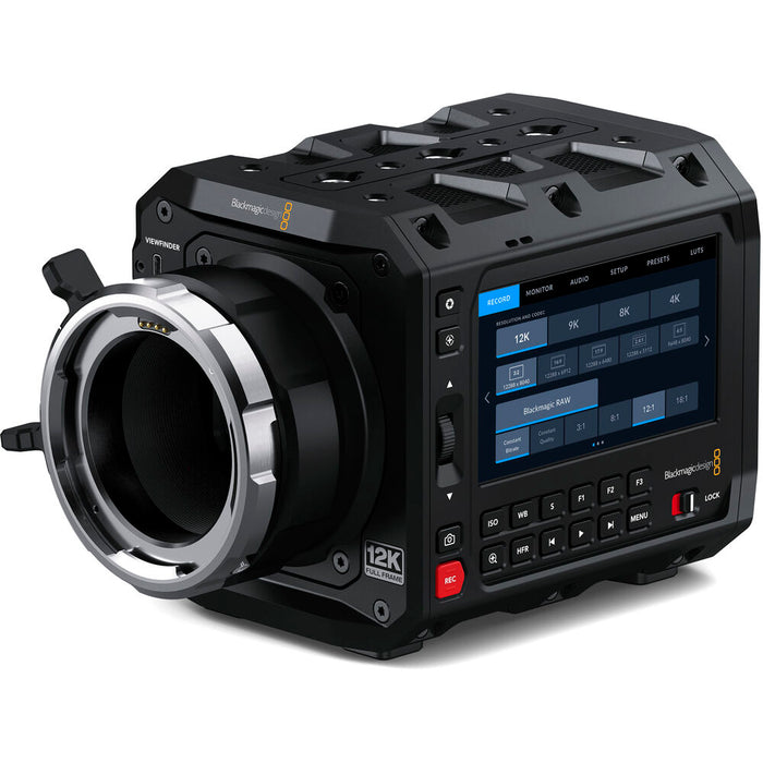 Blackmagic PYXIS 12K Cinema Camera body with PL-mount, 12K full-frame sensor and dual CFexpress slots
